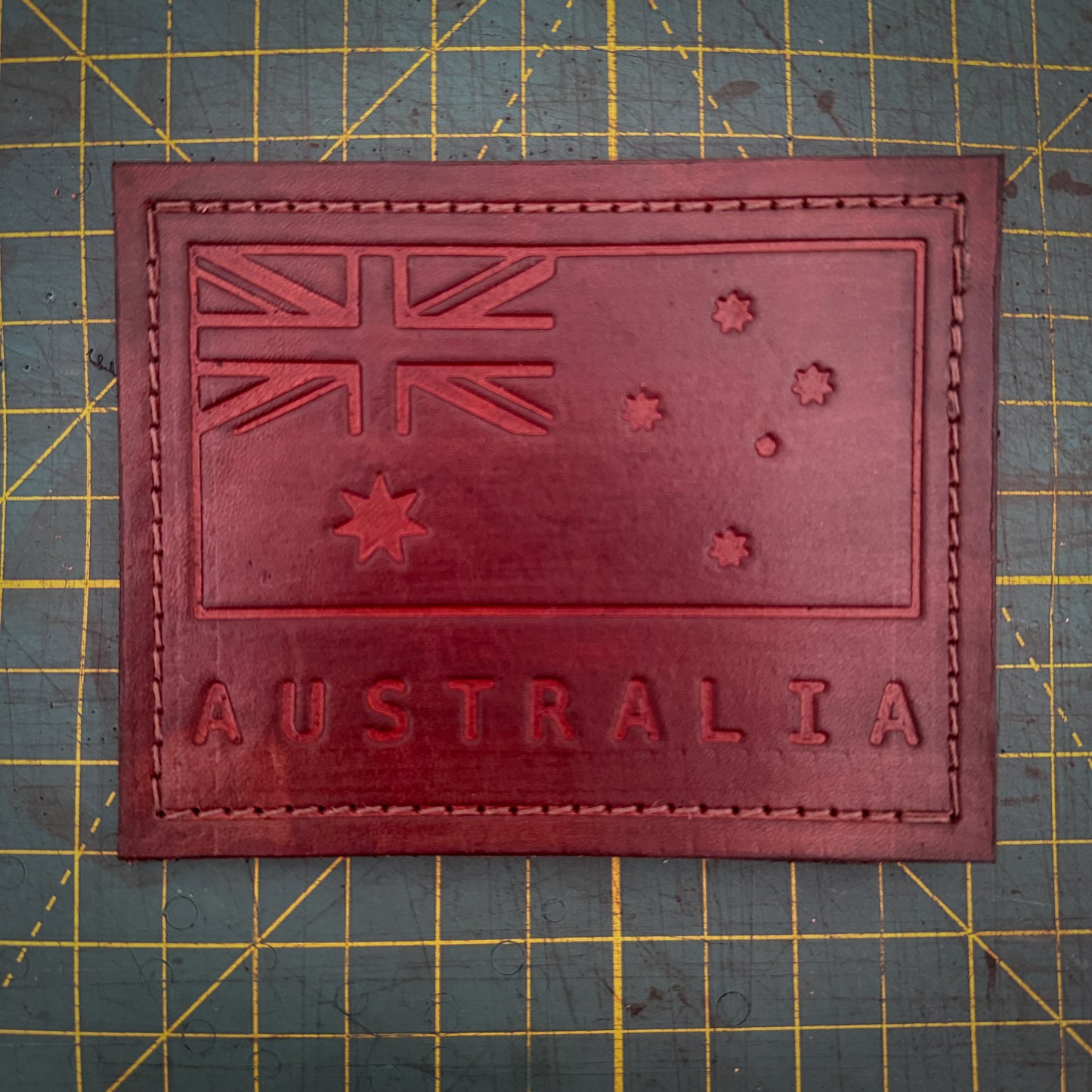 Large ANF Leather Stamp — Lettered Variant