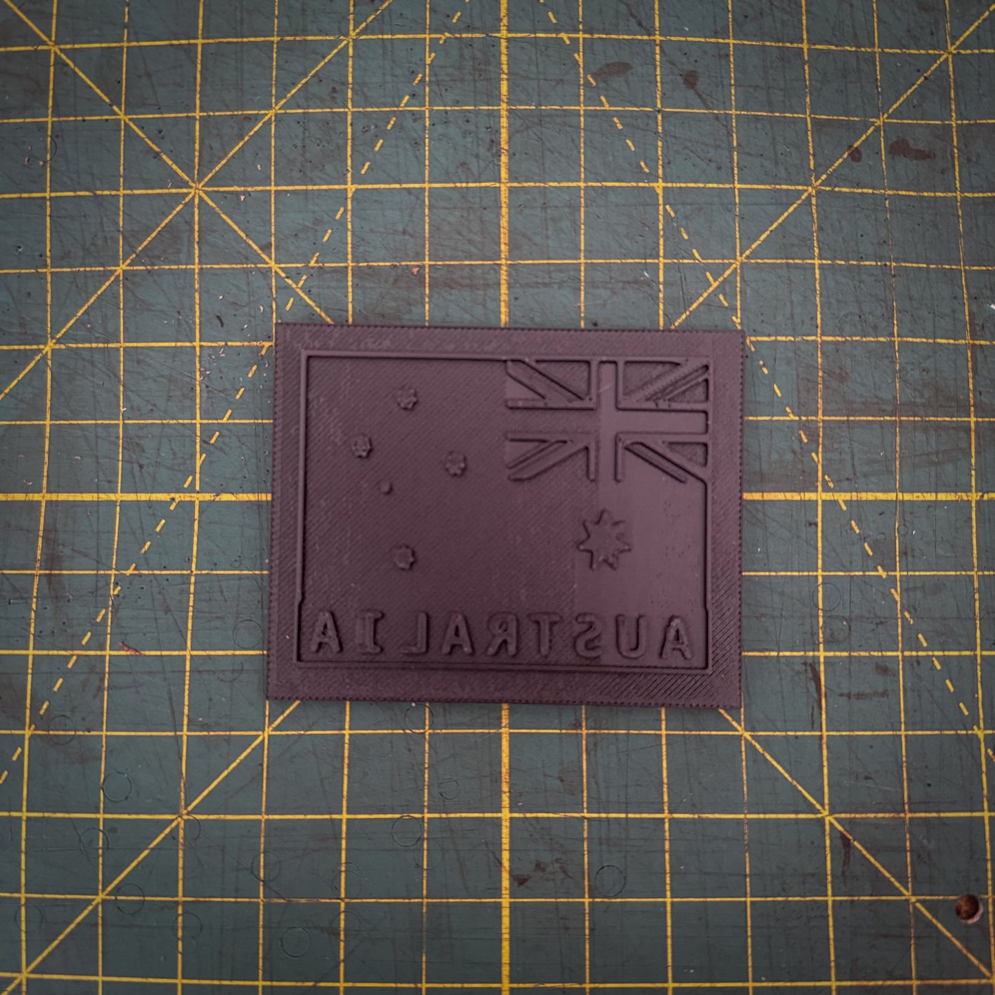 Shoulder ANF leather stamp