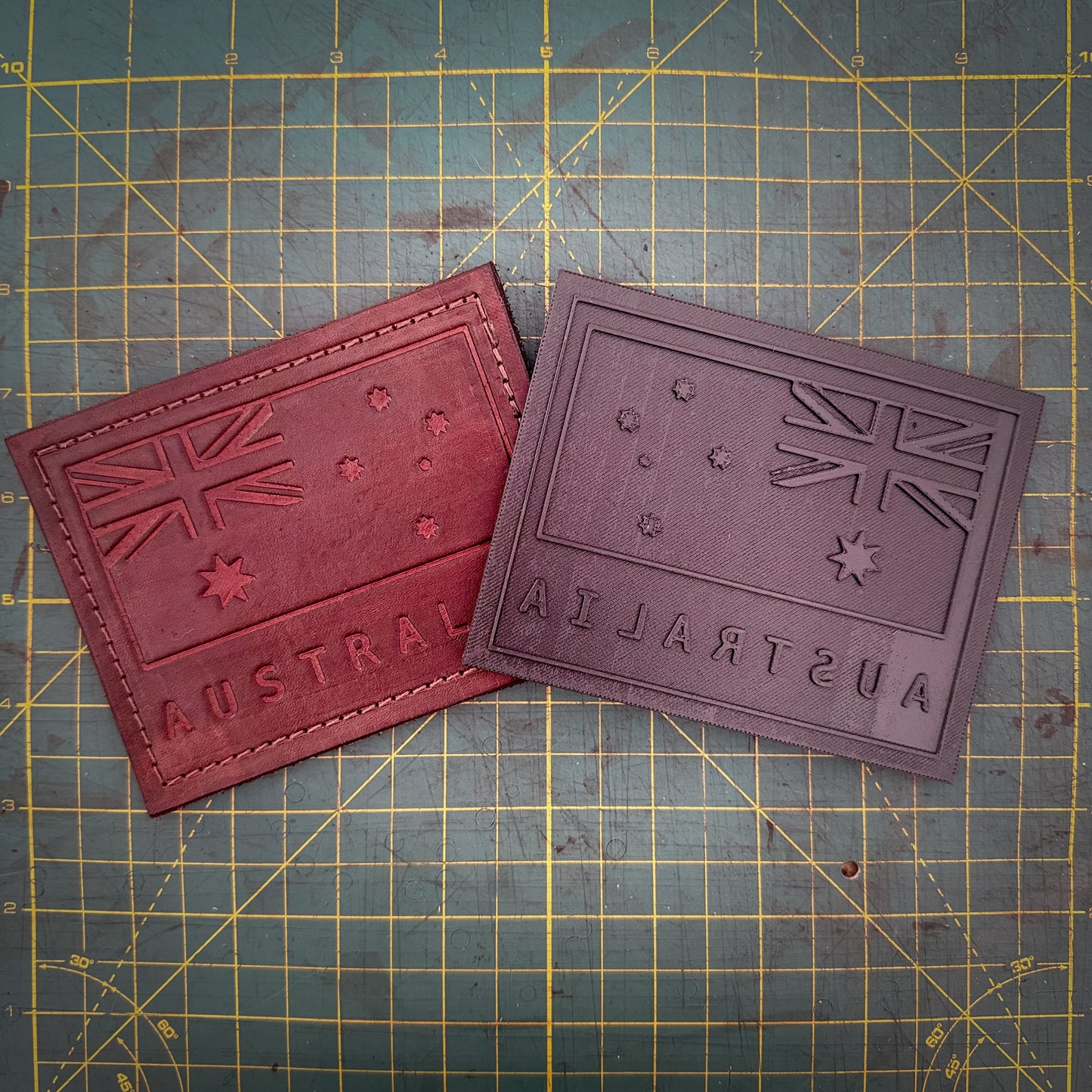 Large ANF Leather Stamp — Lettered Variant
