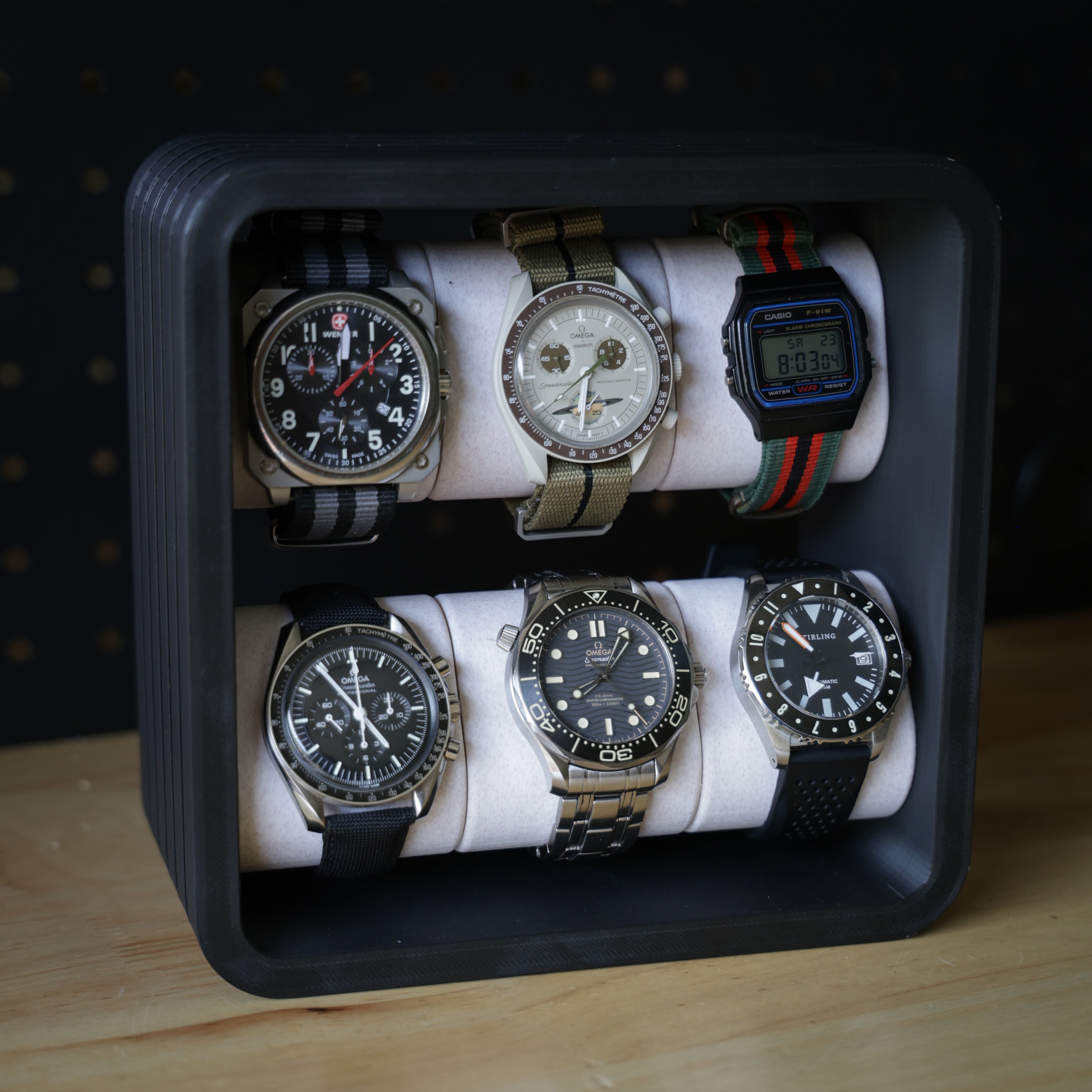Watch Display – 6 Slot Premium Storage – A2 Systems