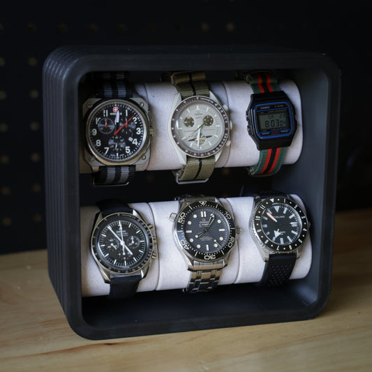 A2 Watch Display – 6 Slot Premium Storage