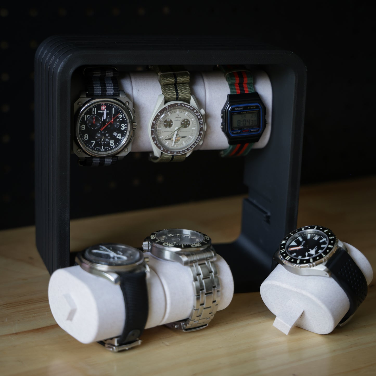 Watch Display – 6 Slot Premium Storage