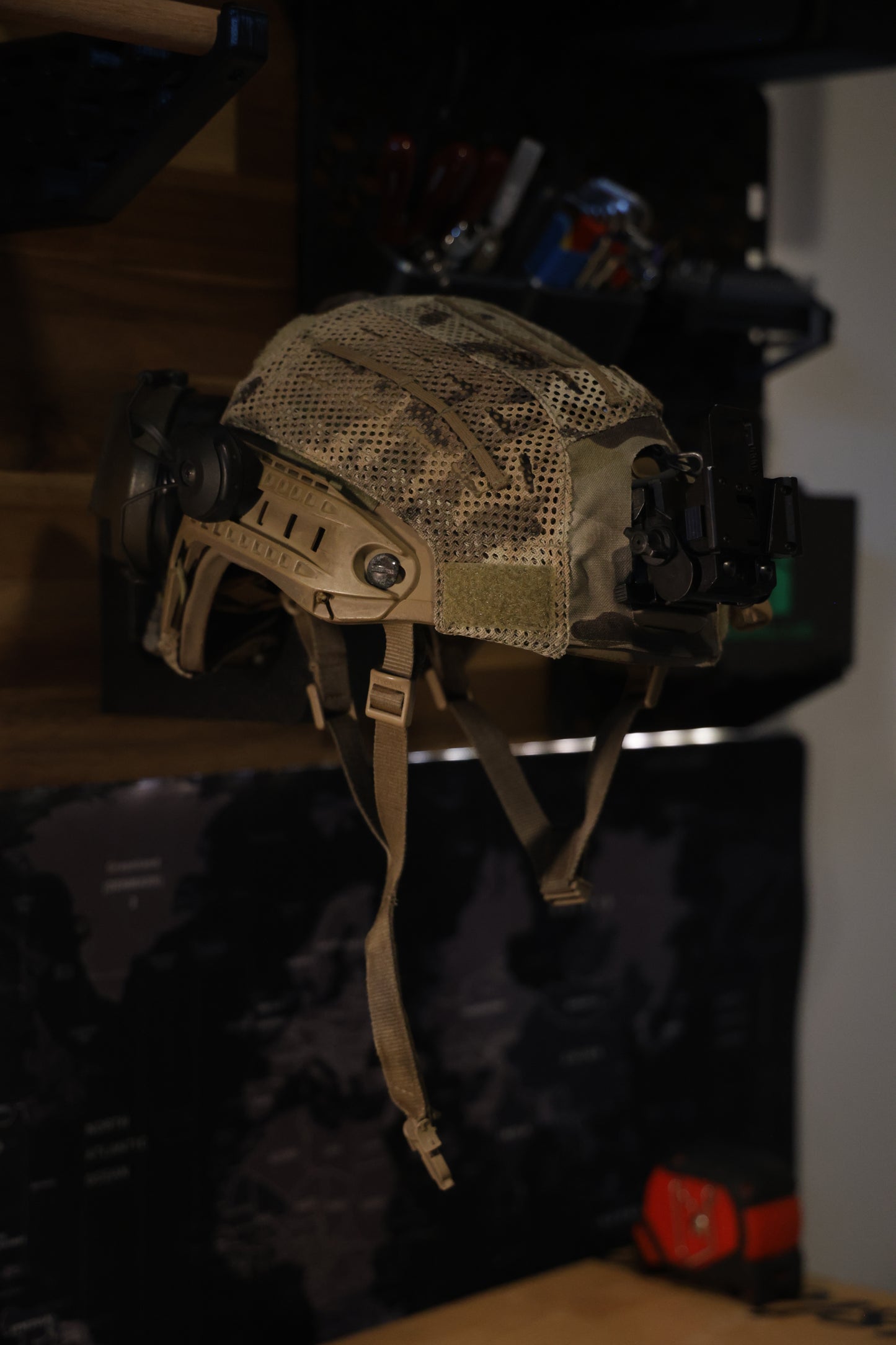 Ballistic Helmet Wall Hook