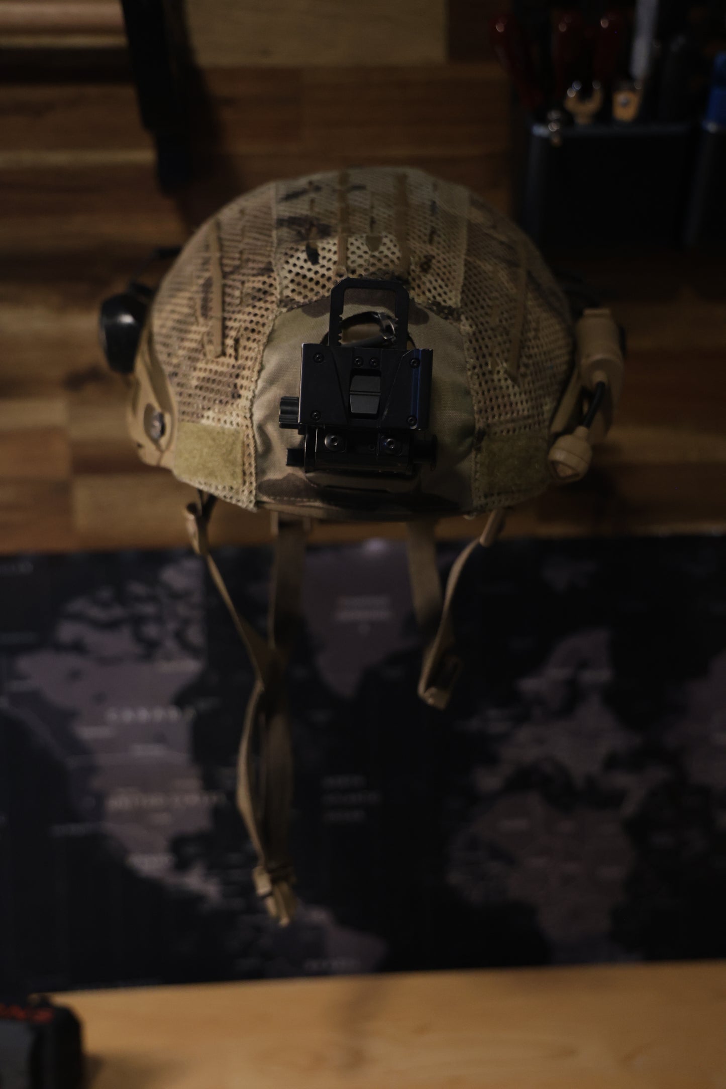 Ballistic Helmet Wall Hook
